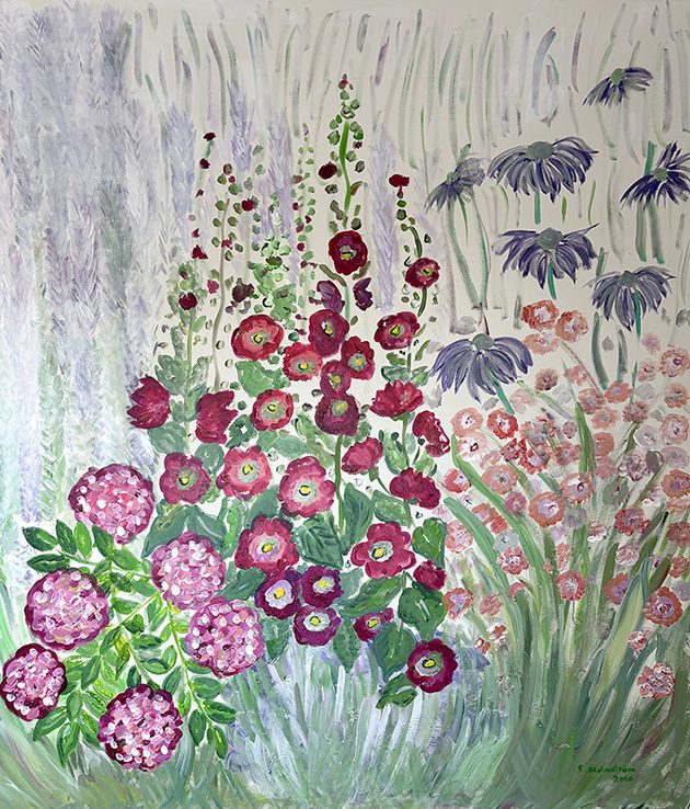 Sommergarten, 10 x 130 cm